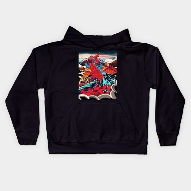 Phoenix Kids Hoodie by Aq_tmk